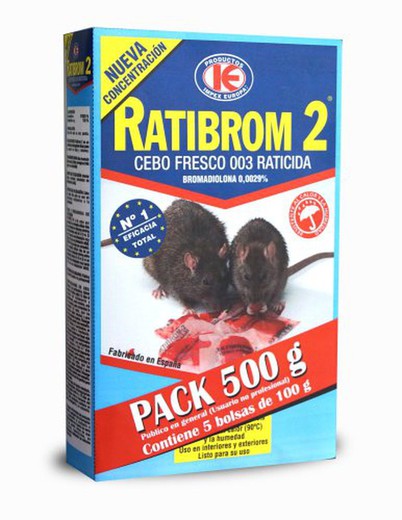Ratibrom-2 Cebo Fresco 500 Gr