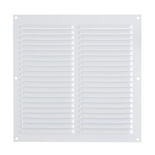 Rejilla Ventilacion Alum.25X25 0.6Mm Bca