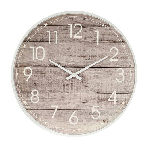 Reloj Pared Madera 60X60X45Cm