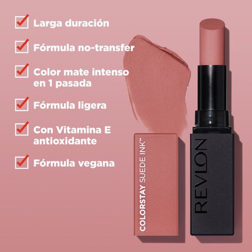 Revlon Lips Suede Mate Colorstay 001