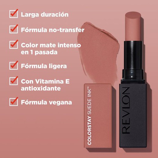 Revlon Lips Suede Mate Colorstay 002