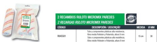 Rodillo Rec. Micromix 15C/30D (2) 845581