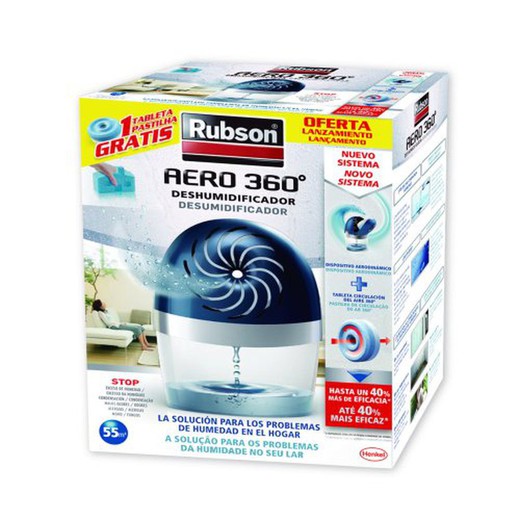 Rubson Aero 360Ñ  Deshumidif. Apa + Rec