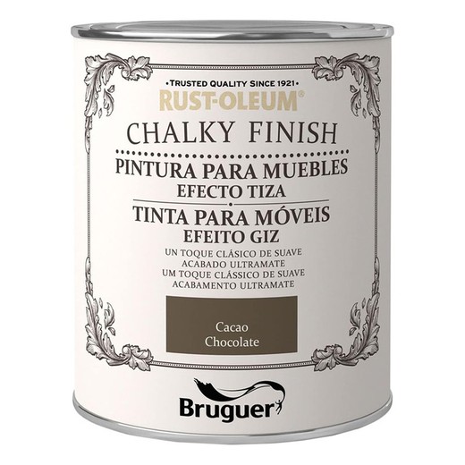 Rustol. Chalky Finish P. M. Cacao 750Ml