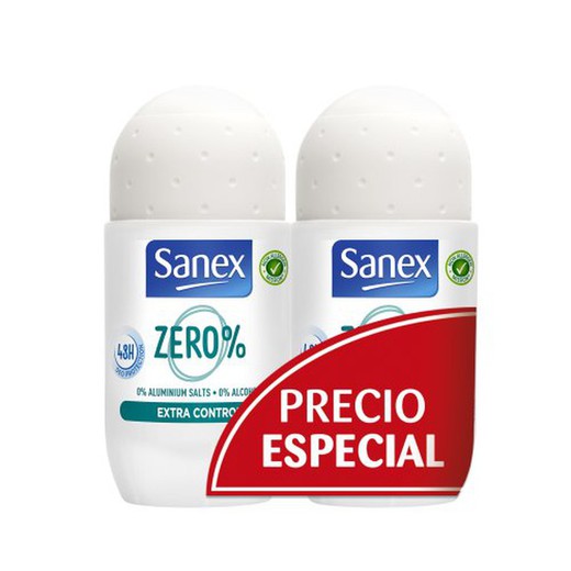 Sanex Deo. Rollon Zero% Extracont Dup(*)