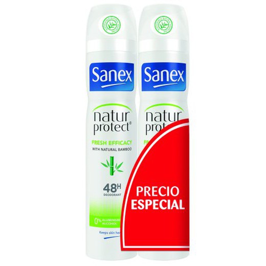 Sanex Deo. Spray 200 Natur Bamb Duplo(*)