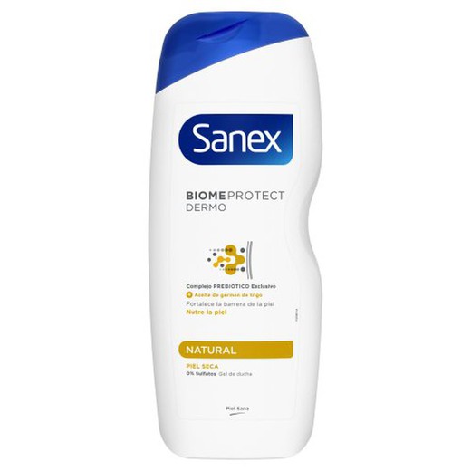 Sanex Gel 550 Biome Natural Piel Seca