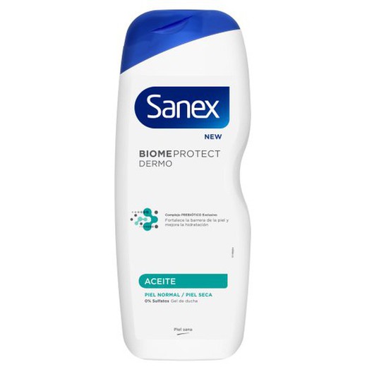 Sanex Gel 600 Biome Aceite Normal Y Seca