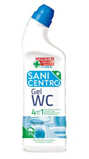 Sanicentro Gel Wc 1Lt 4En1 Con Lejia 878