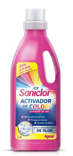 Saniclor Activador Color S/Lejia 1,5 Lt