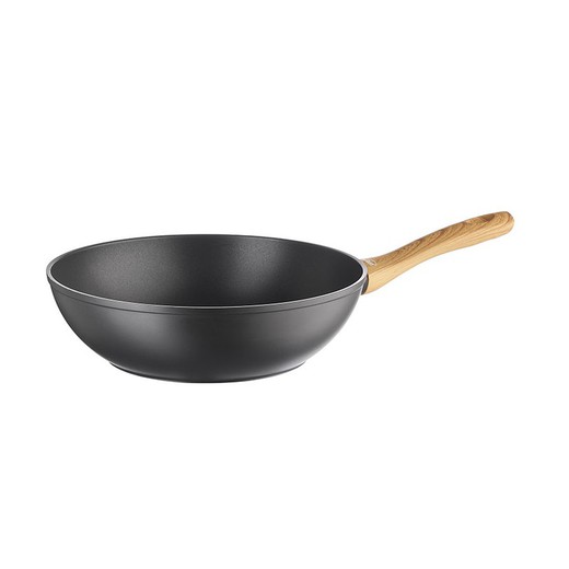 Sartenes INOXIBAR serie Foret Serie Foret. Sarten Wok 28 Cm. Inoxibar