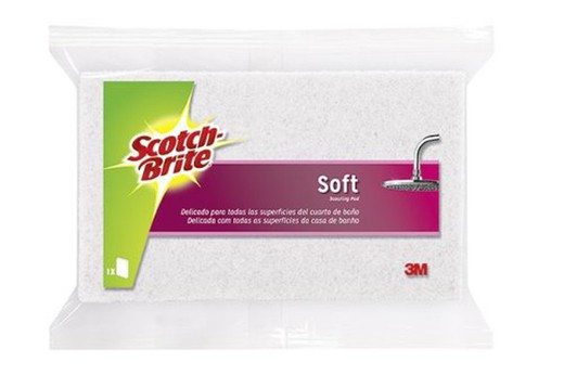 Scotch Brite Ba?O Fibra Blanca