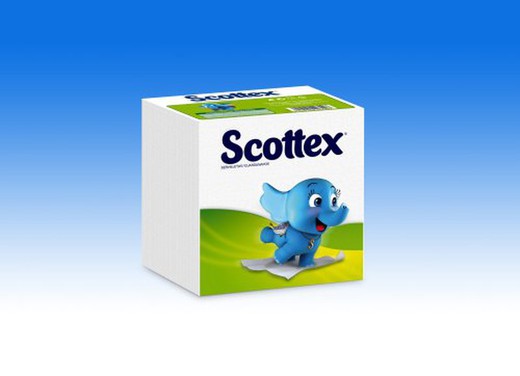 Scottex Serviette 30X30 Blanc (64)