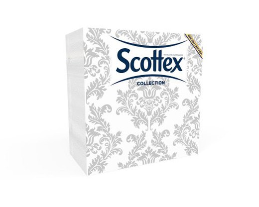 Scottex Serviette Décorée 2C 33X33(50)