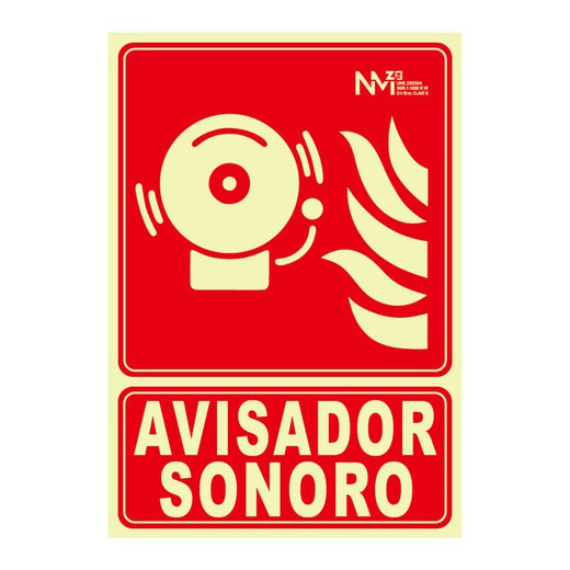 Se�Al Avisador Sonoro  210x300mm