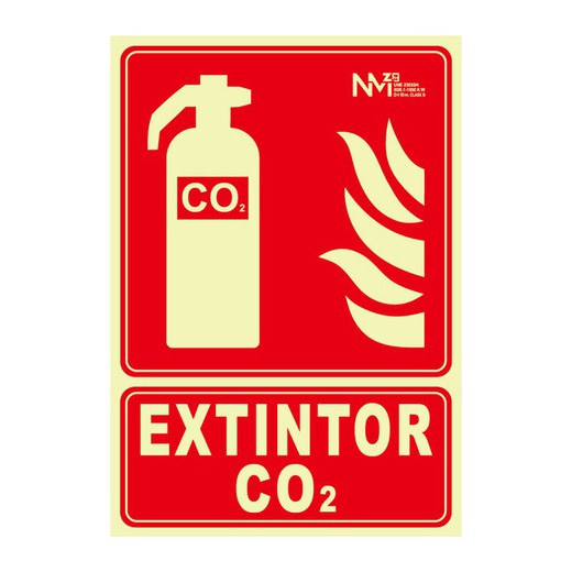 Se�Al Extintor Co2 Pvc 0,7 210x300mm