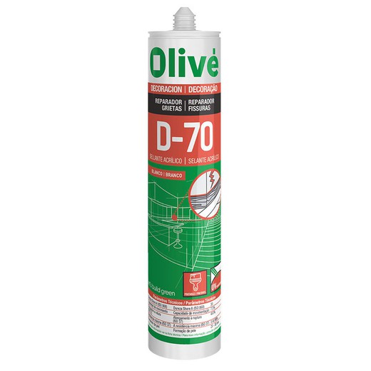 Scellant acrylique OLIVÉ D-70. Scellant Acrylique Olive D-70 Gris