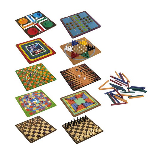 Set 100 juegos de mesa Clássic