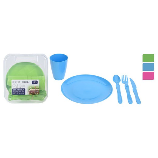 Set picnic Set Plats Picnic 31 Pzas. Assortiments