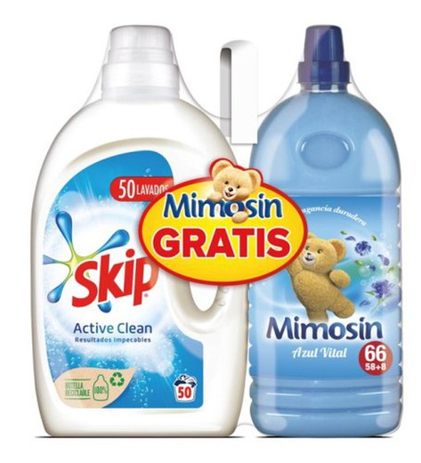 Skip Liq. Active Clean (50)+Mimosin(60)