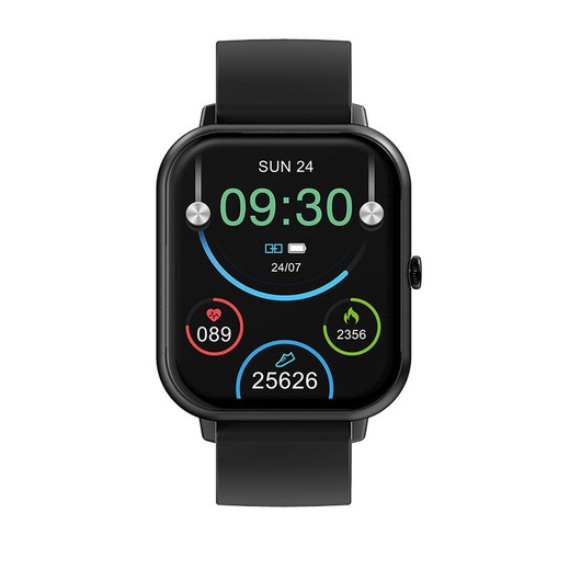 Smartwatch curved glass pro negro