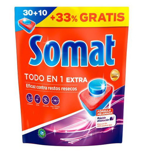 Somat 5 Ten1 Pastillas (30+33%)