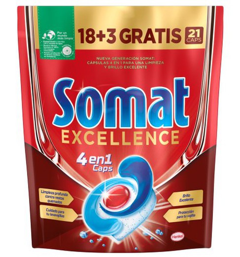 Somat Caps Excellence 4 En 1 (18+3)