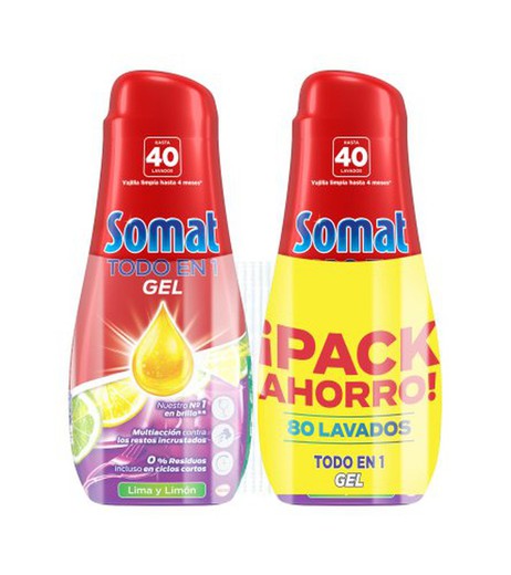 Somat Gel Todo En 1 (40D) 2X1 Limon