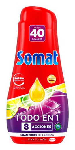 Somat Gel Tot En 1 Limon (40D)