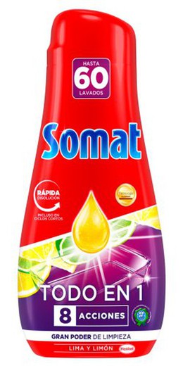 Somat Gel Tot En 1 Limon (60D)