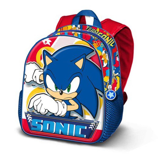 Sonic 3D Mochila 31X26X9          K05613