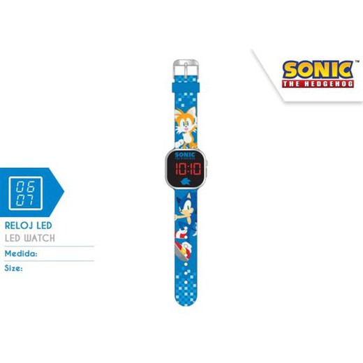 Sonic Reloj Led     Snc 4198M