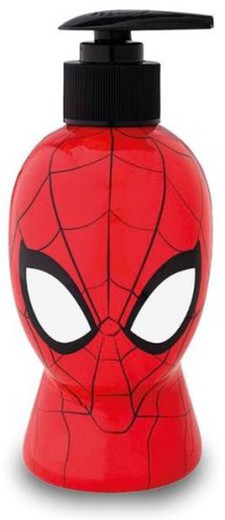 Spiderman 2 En 1 Gel+Ch.Dosif.300ml 2559