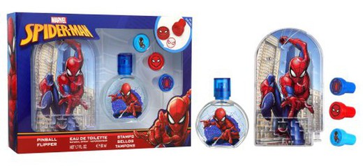 Spiderman Estuche (Col.50vapo+ 3 Sellos