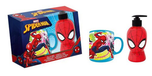 Spiderman Gel/Ch. Dosif.Fig.300+Taza2564