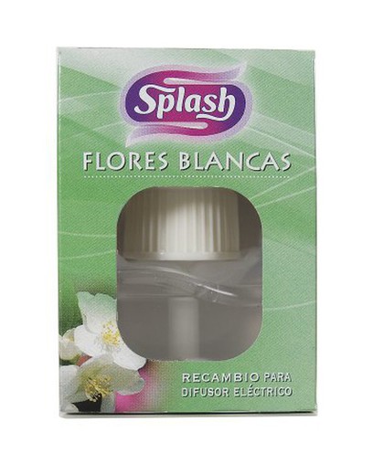 Splash Amb. Electrico Rec. Flores Blanca