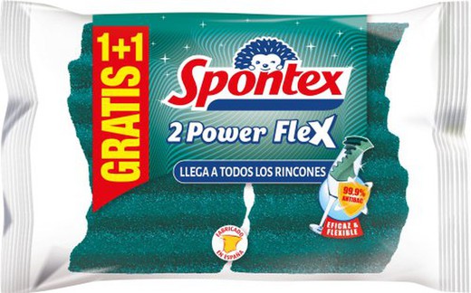 Spontex Estropajo Power Flex (1+1)