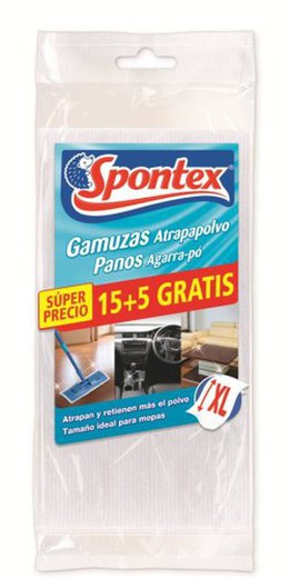 Spontex Gamuza Atrapapolvo (15+5)