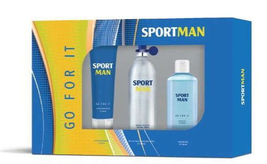 Sport Man Estuche (Col.150V+Mj75+Gel100)