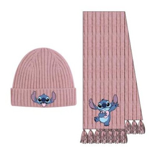 Stitch Bufanda + Gorro     10286