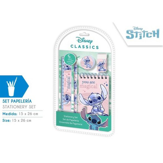 Stitch Set Papeleria    St00011