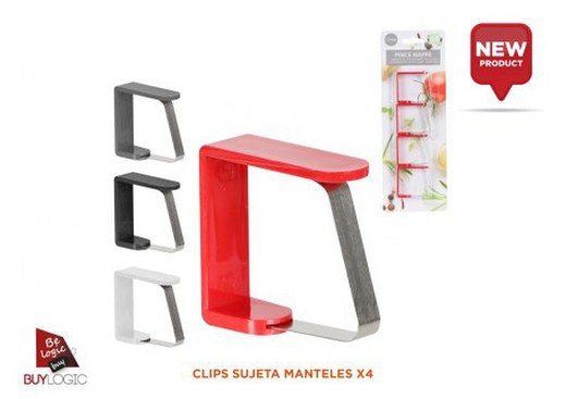 Sujeta Manteles Set 4U Hedda   16483