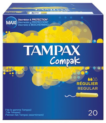 Tampax Compak Regular (22)