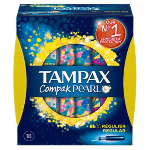 Tampax Pearl Compak Regular (18)