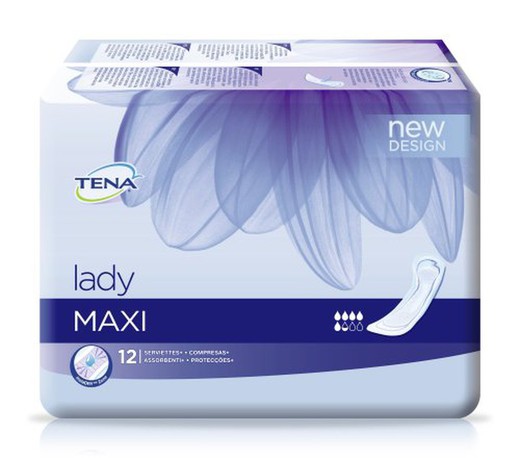 Tena Discreet Maxi (12) 5.5G