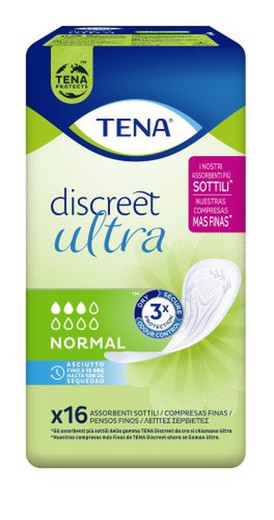 Tena Discreet Normal  Ultra (16) 3G