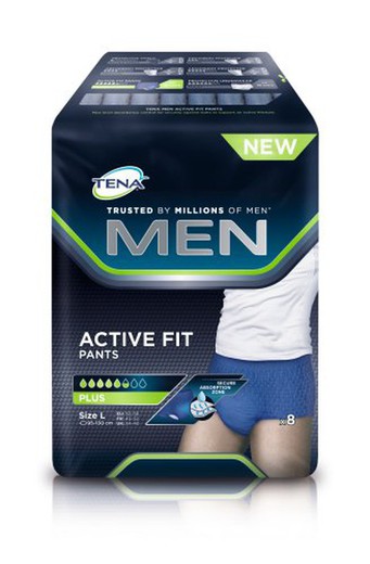 Tena Men Pants Active Fit -L- (8) 4.5G