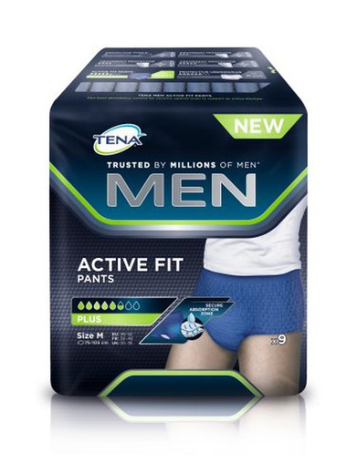 Tena Men Pants Active Fit -M- (9) 4.5G