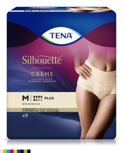 Tena Pants Silhouette Crema  M- (9) 5.5G