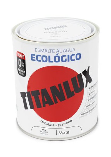 Titanlux Base Agua Blanco 750ml Mate